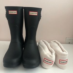Short Hunter Boots w/ Boot Socks